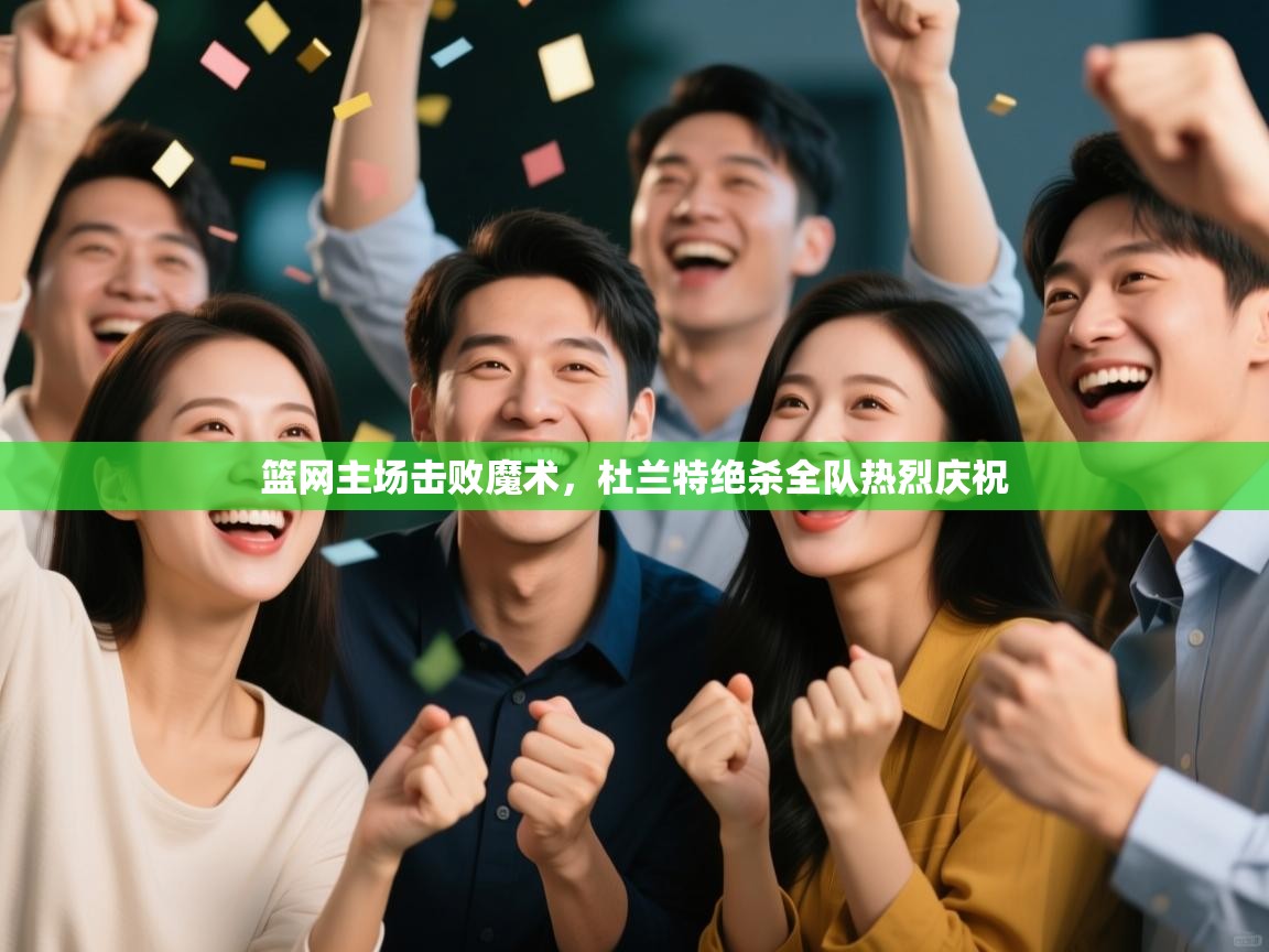 篮网主场击败魔术，杜兰特绝杀全队热烈庆祝  第1张